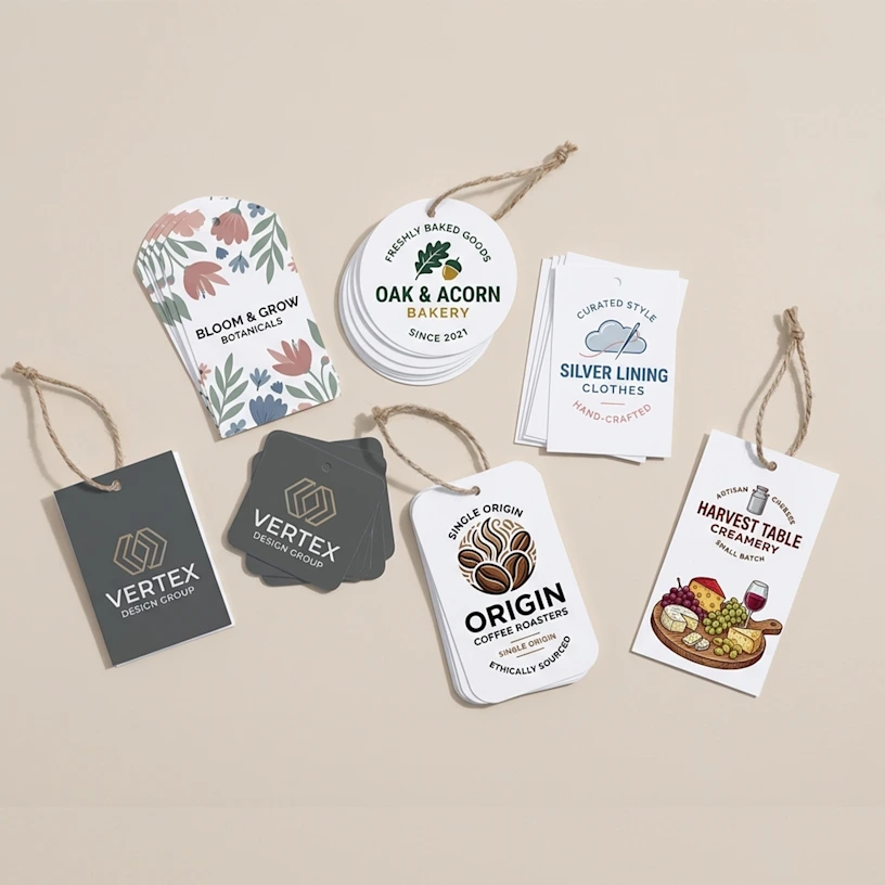 Custom Printed Hang Tags and Price Labels Manufacturer and Supplier