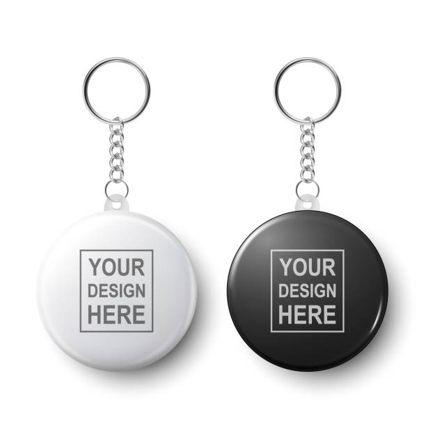 Custom Printed Logo & Photo Print Keychains