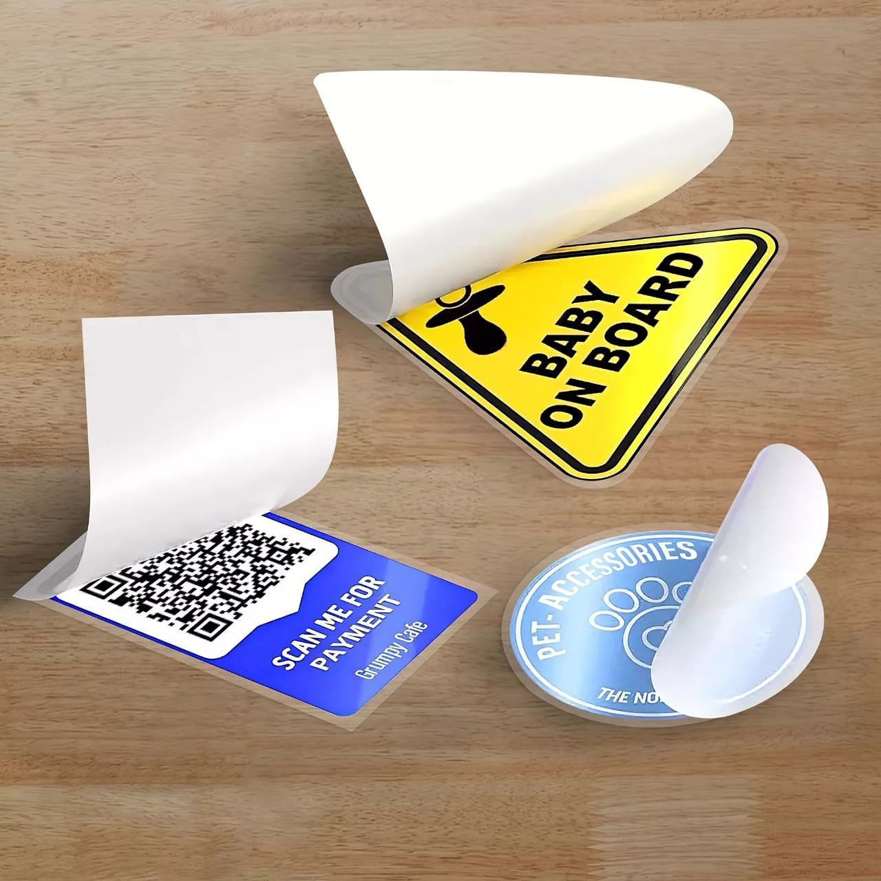 Front Adhesive Glass Stickers