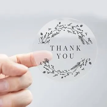 A4 Waterproof NTR PVC Vinyl Transparent Clear Sticker Label for Laser