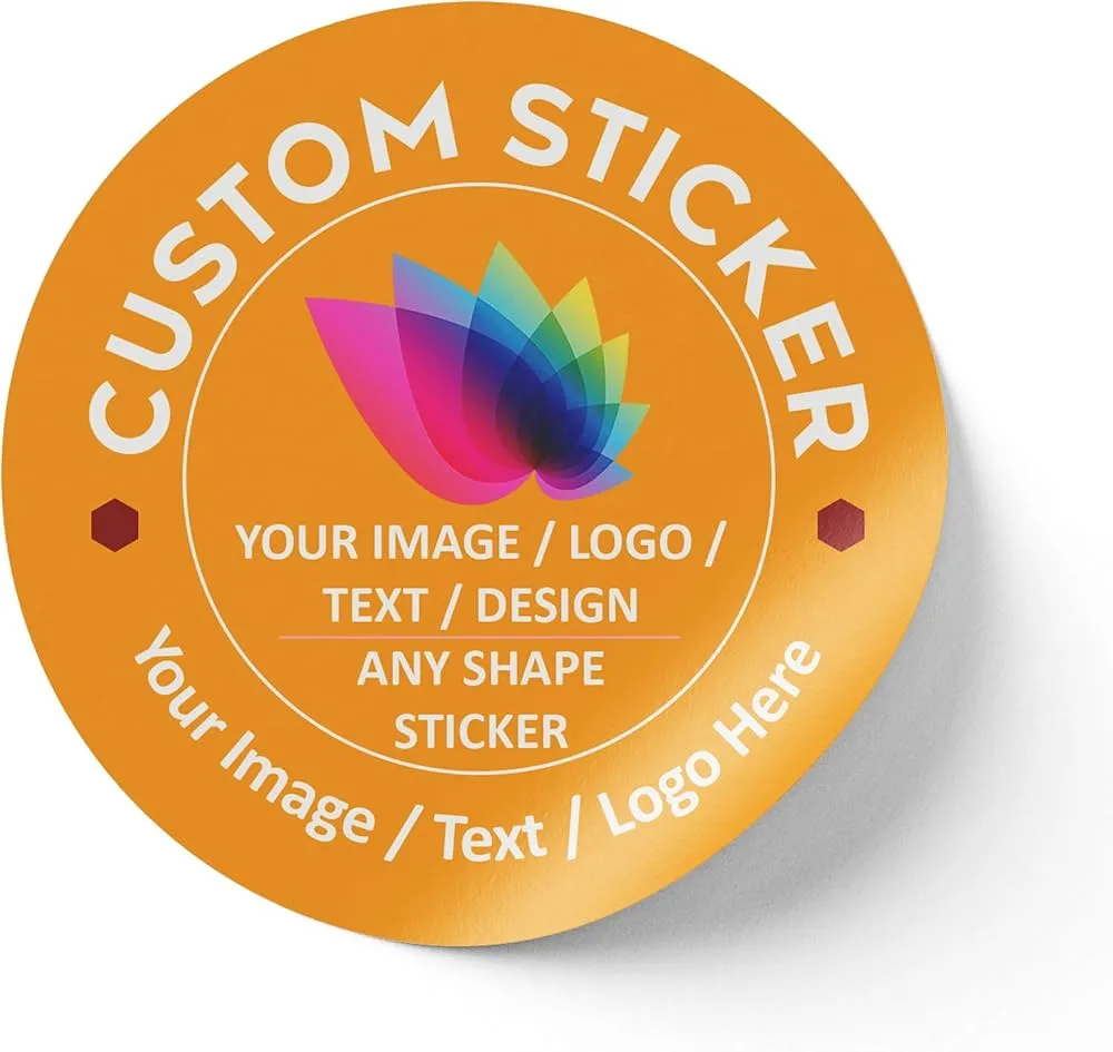 Custom Waterproof Self Adhesive PVC Vinyl Sticker