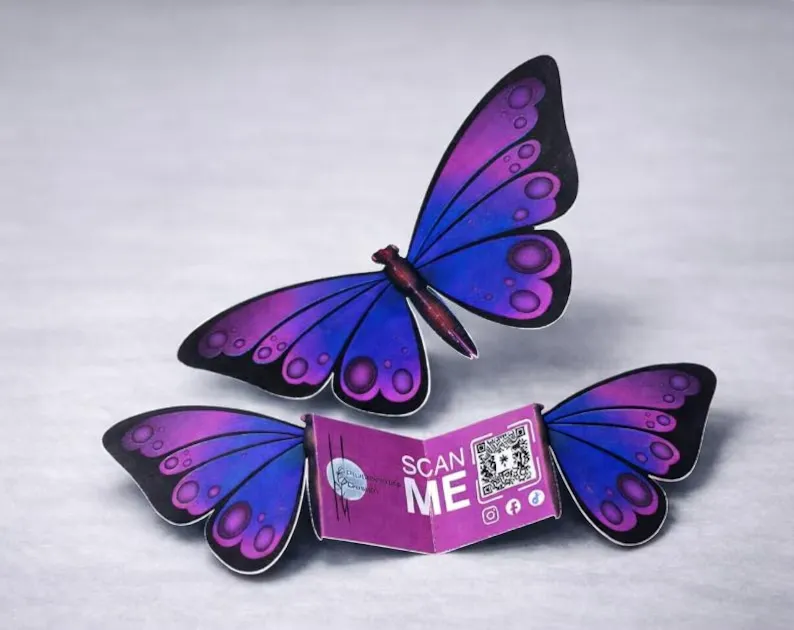 Foldable-Butterfly-Business-Card