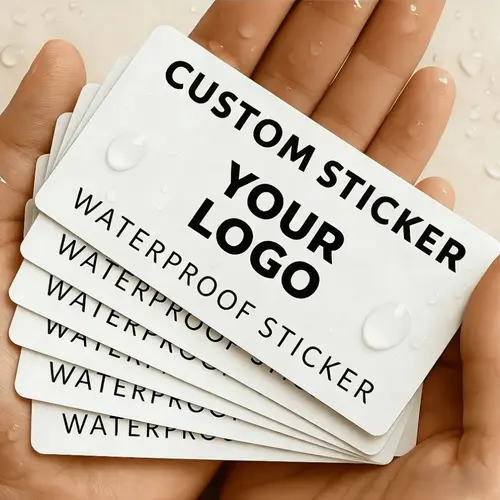 Long Lasting Waterproof Glossy Vinyl Sticker 