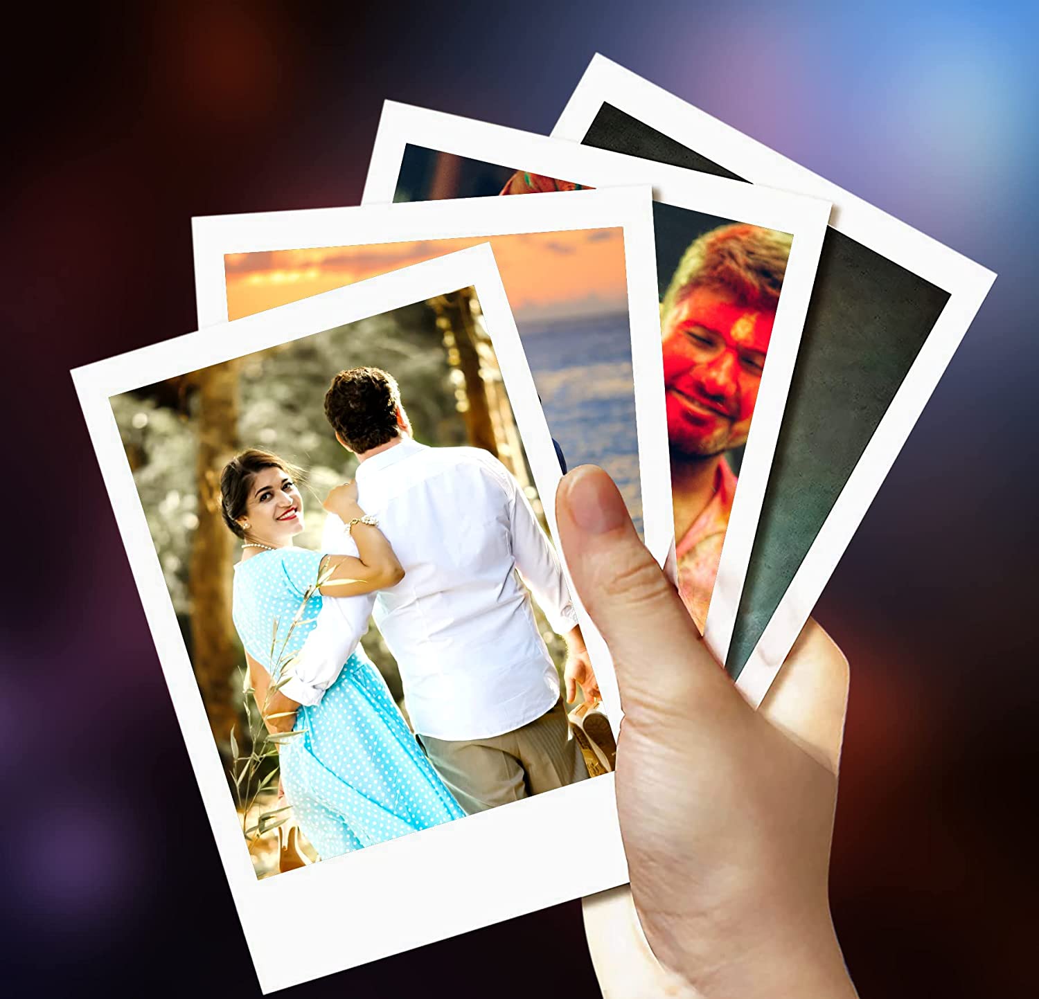 Polaroid-Prints-Photo-with-LED-Clips