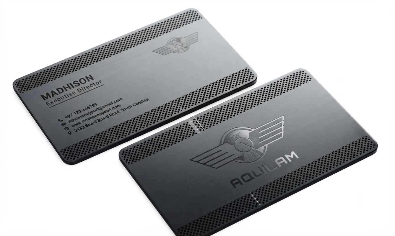 Premium-silver-metal-visiting-cards