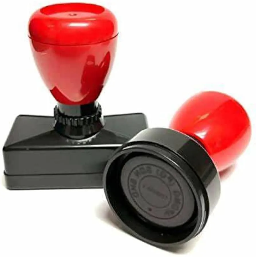 Pri-Inked Rounded Flash Stamp