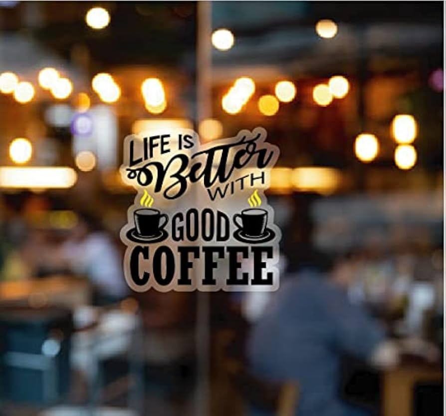 Transparent-Drink-Good-Coffee-inside-Sticker