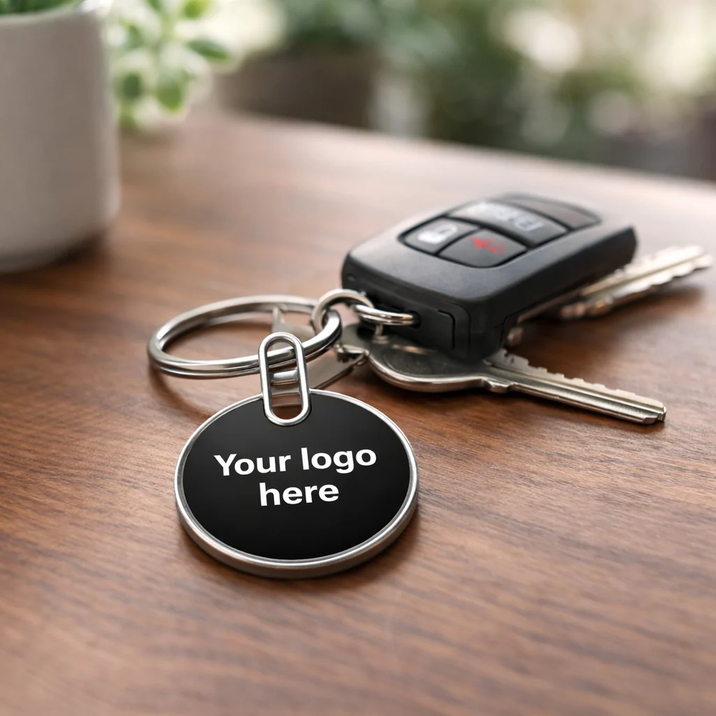round-metal-keychain-for-business-branding